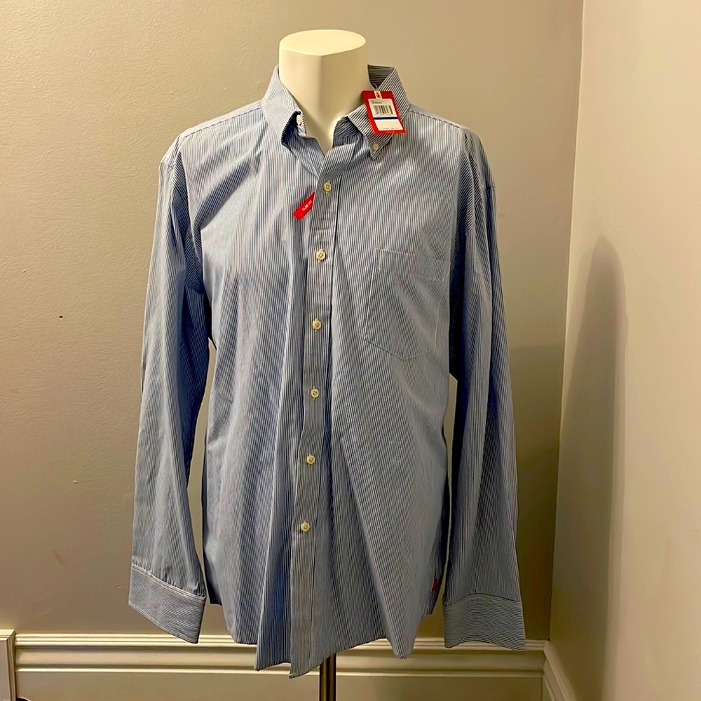 Izod Slim Fit Casual Button Down